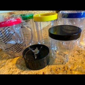 Brand new original Magic Bullet cups